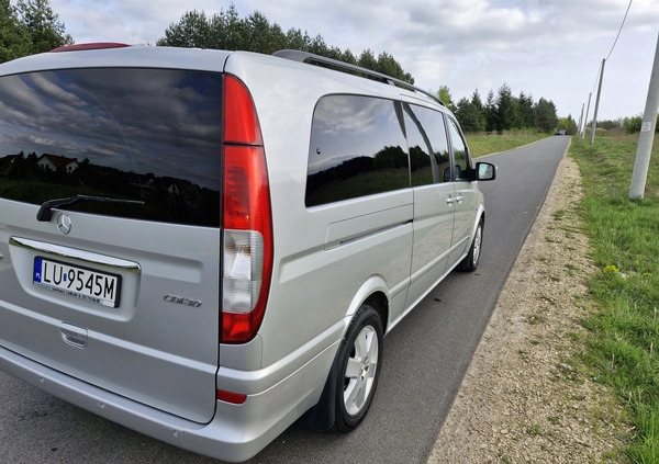 Mercedes-Benz Viano cena 49900 przebieg: 288000, rok produkcji 2010 z Człuchów małe 407